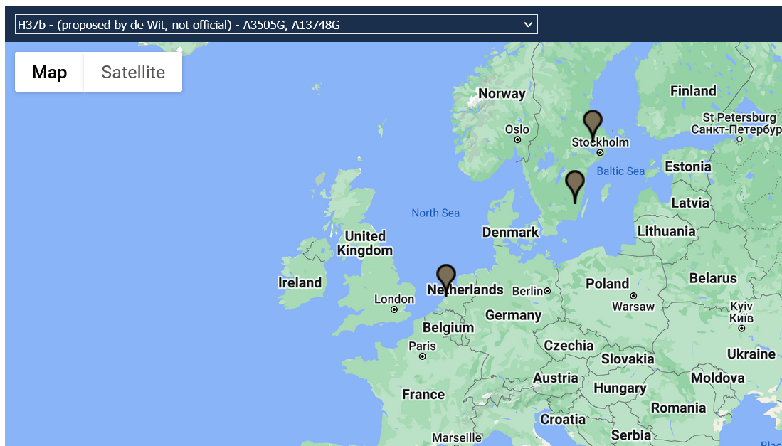 map results page